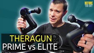 Theragun Prime vs Elite  Therabody Massage Gun Comparison [upl. by Lorac]