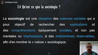 Qu’est ce que la sociologie [upl. by Eelac]