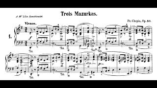 Chopin Mazurkas Op50 – Op Posth Fialkowska [upl. by Marietta]