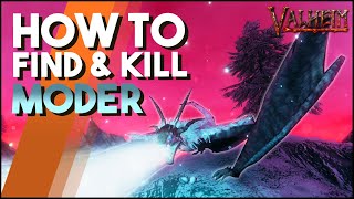 How To Find And Kill Moder In Valheim  A QUICK Guide To Finding amp Killing Valheims 4th Boss [upl. by Eybbob140]