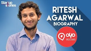 Ritesh Agarwal Biography  Success Story of 21 year old Multi Millionaire  Founder of OYO Rooms [upl. by Cyd248]