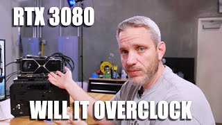 RTX 3080 Overclocking Holy SampT [upl. by Yeh40]