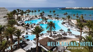 5 STAR LANZAROTE HOTEL  Tour amp review  Meliá Salinas Costa Teguise  July 2021  TUI holidays [upl. by Utta311]