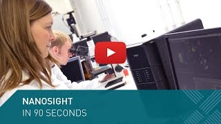 Nanoparticle Tracking Analysis  NanoSight in 90 Seconds [upl. by Showker]