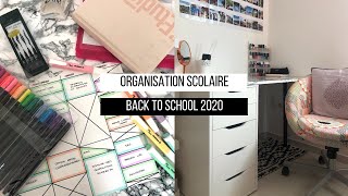 10 TRUCS POUR ORGANISER SES COURS  Back To School 2020 [upl. by Gula808]