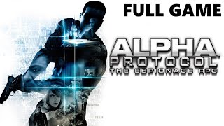 Alpha Protocol Full Walkthrough Gameplay  No Commentary PS3 Longplay [upl. by Einot990]