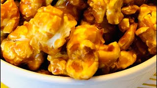 Quick and Easy Caramel Popcorn without Corn Syrup [upl. by Scoles288]