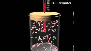 temperature molecular move [upl. by Ahsea]