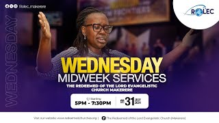 REDEEMED WEDNESDAY MIDWEEK SERVICE  31ST072024 [upl. by Ecilahs]