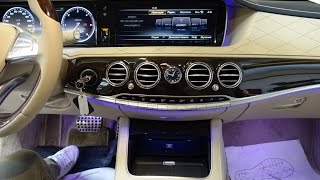 2015 MercedesBenz SClassW222 How to remove audio by 인디웍 indiwork [upl. by Eitsrik]