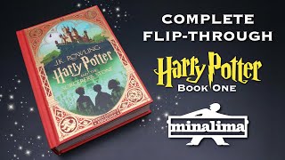 BRAND NEW Harry Potter Edition  Illustrated by MinaLima  FULL FlipThrough and Review [upl. by Dlanar]