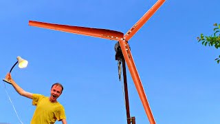 Powerful Wind Generator DIY  Free Energy  Green Energy [upl. by Adoree]