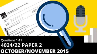 OLevel Math D October November 2015 Paper 2 402422 [upl. by Harlan]