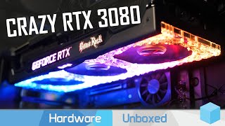 Palit RTX 3080 GameRock OC Review Thermals Overclocking amp Gaming Benchmarks [upl. by Fiorenza]