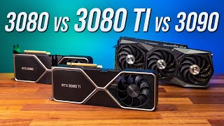 RTX 3080 vs 3080 Ti vs 3090  17 Game Comparison [upl. by Noinatrad]