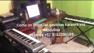 Como un angel la gaviotas karaoke [upl. by Erelia]