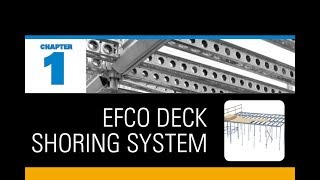 Introduction to the EFCO DECK Shoring System Imperial [upl. by Ellicul]