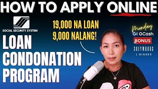 SSS Loan condonation Program  Paano Mag Apply Online [upl. by Leinaj563]