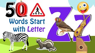 Educational Videos for Children Learn the Alphabet  Letter Z [upl. by Ellekram407]