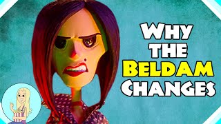 Why the Other Mother Changes Shape  Beldam Coraline Theory  The Fangirl [upl. by Ahsemed]