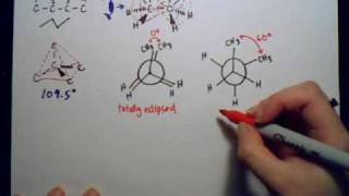 OChem 05  Newman Projections [upl. by Anekahs]