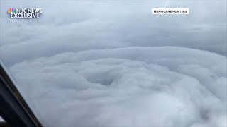 Eye of Hurricane Irma Caught on Camera  NBC News [upl. by Cave]