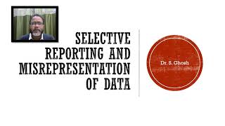 Selective Reporting and Misrepresentation of Data [upl. by Abdu]