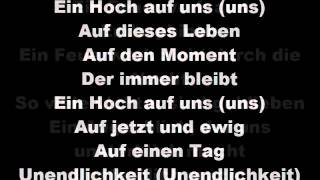 Andreas Bourani  Auf uns Lyrics [upl. by Akimrehs]