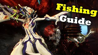 Warframe  Every Fishing Location and Drops  Heart of Deimos Fishing Guide [upl. by Ardnuhs]