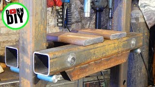 DIY 30 Ton Hydraulic Shop Press [upl. by Clotilda891]