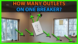 How Many Outlets On One Breaker amp Room By Room Circuit Layout [upl. by Tat]