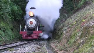 🇧🇷 Trem em ApiúnaSC  232 Steam locomotive  Brasil [upl. by Rephotsirhc573]