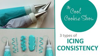 3 Types of Icing Consistency [upl. by Petras]