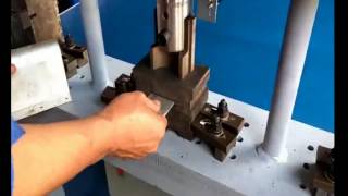 Hydraulic Punch Press Machine 4 Workstation [upl. by Otsenre]