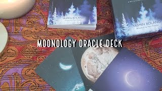 Moonology Oracle Cards UnboxingReview [upl. by Yraeht196]