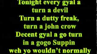 alkaline  gyal bruk out lyrics [upl. by Ennahs]