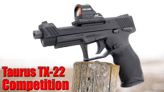 Taurus TX 22 Competition First Shots amp Impressions [upl. by Tubb]