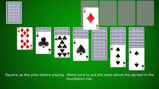 How To Play Klondike Solitaire [upl. by Ladnar462]