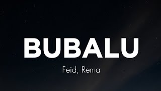 Feid amp Rema  Bubalu Letra [upl. by Dever214]