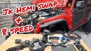 Jeep Wrangler 64 Hemi Swap Wiring and ECM [upl. by Fowler]