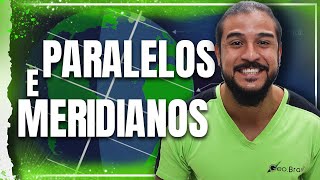 PARALELOS E MERIDIANOS  GEOBRASIL PROF RODRIGO RODRIGUES [upl. by Canale]