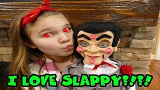 I LOVE Slappy Slappy Is My Boyfriend Slappy Valentines Day Part 3 [upl. by Rehpotsyrhc]