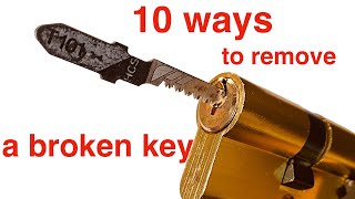 10 Best Ways To Remove a Broken Key [upl. by Berner651]