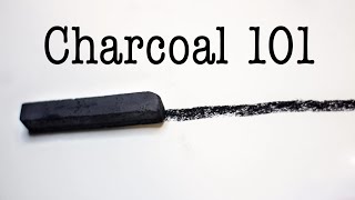 Charcoal 101 all about charcoal drawing [upl. by Rahas971]