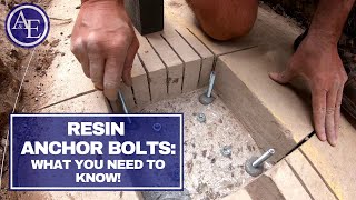 RESIN ANCHOR BOLTS What you need to know [upl. by Odlanar752]