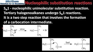 201 SN1 mechanism HL [upl. by Buehler]