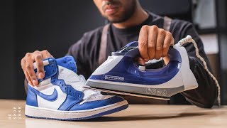 Air Jordan 1 Storm Blue Full Restoration With Vick Almighty [upl. by Jedd]