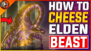 Elden Ring  How to CHEESE Elden Beast  Radagon  Elden Beast Boss Fight Full Guide PATCHED [upl. by Llertal274]