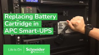 Replacing the Battery Module in a SMX Series APC SmartUPS  Schneider Electric Support [upl. by Giaimo]