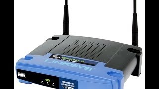 Linksys WAP54G WirelessG Access PointBasic Configuration [upl. by Ttereve]